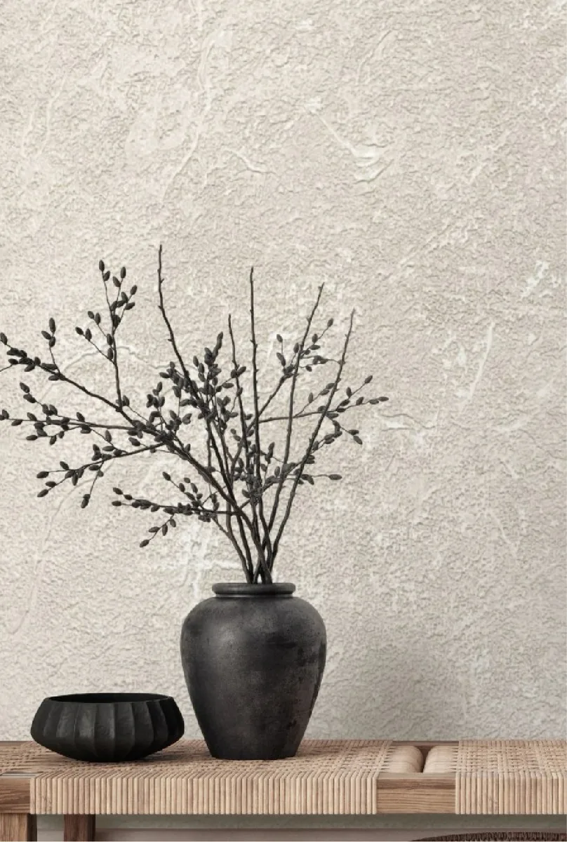 Brown wallpaper details